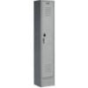 Global Industrial™ Paramount® 1-Tier 1 Door Locker 15""W x 18""D x 78""H Gray Assembled