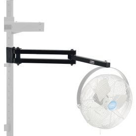 Global Industrial™ Pivot Arm For 12"" Diameter Fan 23""L Black