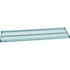 Nexel® S2472G Poly-Green® Epoxy Wire Shelf 72""W x 24""D