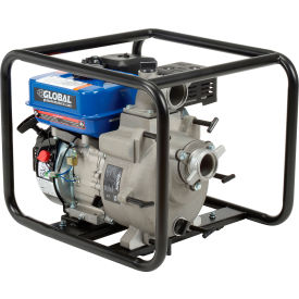 Global Industrial® GTP50A Portable Gasoline Trash Pump 2 Intake/Outlet 7HP