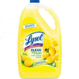 Lysol Clean and Fresh Multi-Surface Cleaner Sparkling Lemon&Sunflower Essence 144 oz. Bottle 4/CS