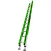 Little Giant® Hyperlite Extension Ladder w/ Adj. Pole Strap & Ratchet Leveler 28' Type IAA