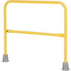 Global Industrial™ Safety Railing 4'L Yellow