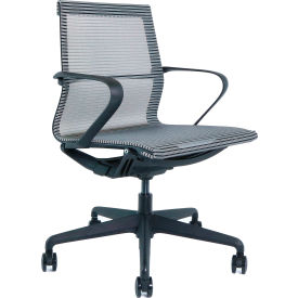 Interion® All Mesh Task Chair Gray