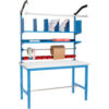 Global Industrial™ Packing Workbench W/Riser Kit Laminate Safety Edge 72""W x 36""D