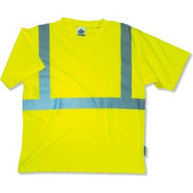 Ergodyne® GloWear® 8289 Class 2 Economy T-Shirt Lime L