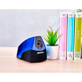 Bostitch Office Personal Electric Pencil Sharpener Metallic Blue