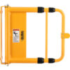 Global Industrial™ Universal Spring-Loaded Safety Swing Gate 24 - 40 W Opening Yellow