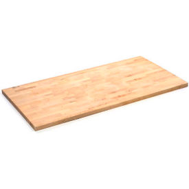 Global Industrial™ Workbench Top Boos Maple Butcher Block Square Edge 96""Wx36""Dx1-3/4"" Thick