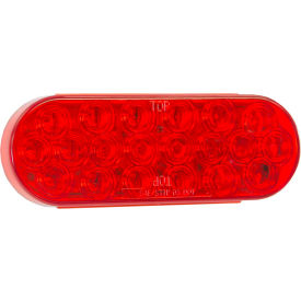 Buyers 6"" Red Oval Stop/Turn/Tail Light With 20 LED - 5626521