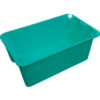 Molded Fiberglass Toteline Nest and Stack Tote 780408 - 20-1/2"" x 12-7/8"" x 8"" Pkg Qty 10 Green