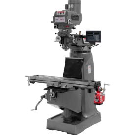 Jet 690090 JTM-4VS Milling Machine W/Newall DP700 DRO & X-Axis Powerfeed 3 HP