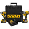 DeWALT DCK299P2 20V MAX XR Li-Ion Cordless Brushless Hammerdrill/Impact Combo Kit 5.0Ah w/ Charger
