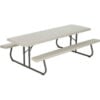 Lifetime® 8' Folding Picnic Table Putty