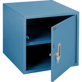 Global Industrial™ Steel Cabinet  17-1/4""W x 20""D x 16""H Blue
