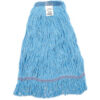 Global Industrial™ Large Blue Looped Mop Head Narrow Band