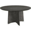 Safco® 48"" Round Conference Table - Gray Steel - Medina Series
