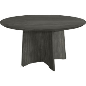 Safco® 48"" Round Conference Table - Gray Steel - Medina Series