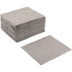Global Industrial™ Universal Pad Light Weight 15"" x 18"" Gray 100/Pack