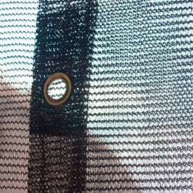 Xtarps MN-DN-20200FR Fire Retardant Vertical Debris Safety Netting 20'H x 200'W Black