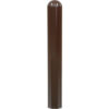 Eagle Ribbed Bollard Post Sleeve 8"" Brown