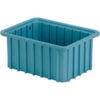 LEWISBins Divider Box  DC1050 10-13/16"" x 8-5/16"" x 5"" Light Blue