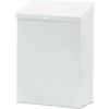 HOSPECO® Feminine Hygiene Waste Receptacle Metal White