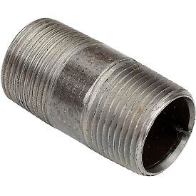 3/4 In. X 2 In. Black Steel Pipe Nipple 150 PSI Lead Free