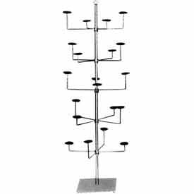 Revolving Millinery Tree - Chrome