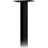 Standard Mailbox Post 4895BLK - In-Ground Mounted Black