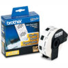 Brother® Die-Cut Round Paper Labels 1"" dia 1000/Roll White