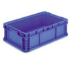 ORBIS Stakpak NXO2415-7 Modular Straight Wall Container 24""L x 15""W x 7-1/2""H Blue