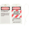 Brady® 65451 Lockout Tag- Danger Do Not Operate 2 Sided Cardstock 25/Pack