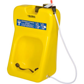 Global Industrial™ Gravity Fed Portable Eyewash Station 20 Gallon