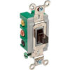 Bryant 3025BRN Toggle Switch Double Pole Double Throw 30A 120/277V AC Brown