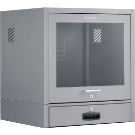 Global Industrial™ Countertop CRT Computer Cabinet Dark Gray