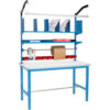 Global Industrial™ Packing Workbench W/Riser Kit ESD Square Edge 60""W x 36""D