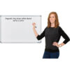 Global Industrial™ Magnetic Whiteboard - 36""W x 24""H - Steel Surface