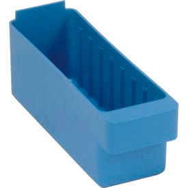 Quantum Super Tuff Euro Drawer QED501 - 3-3/4""W X 11-5/8""L X 4-5/8""H Blue