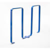 Linguini 5 Bike Capacity Steel Bike Rack Blue