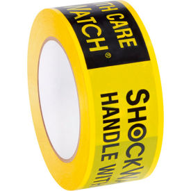 SpotSee™ ShockWatch® Alert Tape 2 Mil 2""W x 200 Yds. Yellow/Black 1 Roll