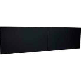 Hirsh Industries® Modular Stack-on Hutch Door Kit - 60""W - Black