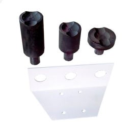 American Forge & Foundry Three-Piece Truck Axel Jack Extension Kit w/Holder 3/4""2-3/4""4""