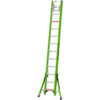 Little Giant® SumoStance Extension Ladder w/ Hyperlite Cable Hooks CLAW V-bar 24' Type IAA