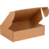 Global Industrial™ Corrugated Tab Lock Literature Mailers 13""L x 10""W x 4""H Kraft