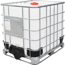Global Industrial™ IBC Container 275 Gallon UN approved w/ Composite Metal Pallet Base