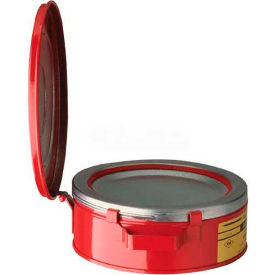 Justrite Bench Can 2-Quart Red 10295