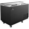 Nexel® Glass Froster 2 Sliding Doors 12.2 Cu. Ft. Black