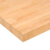 Global Industrial Workbench Top Boos Maple Butcher Block Square Edge 72""Wx36""Dx2-1/4"" Thick