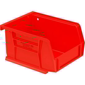 Akro-Mils® AkroBin® Plastic Hang & Stack Bin 5-3/8""L x 4-1/8""W x 3""H Red